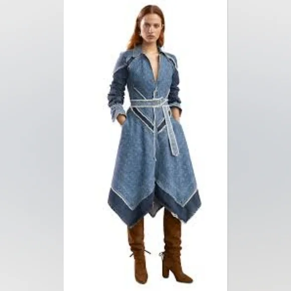 Jonathan Simkhai | Dresses | Nwt 895 Jonathan Simkhai Denim Dress | Poshmark